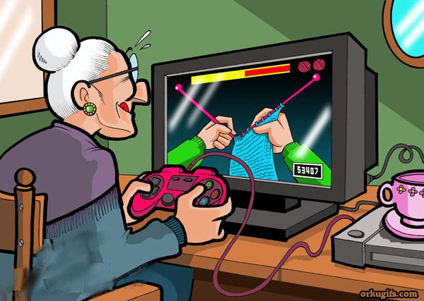 Granny-playing-video-game_1424