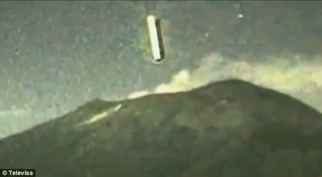 Videó! UFO szállt a mexikói vulkán felett?
