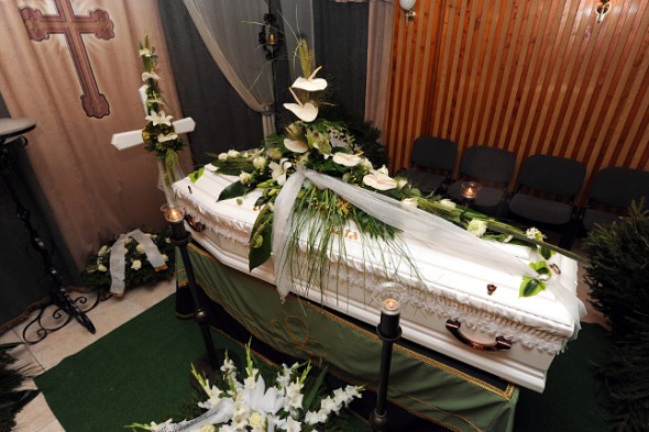 Bándy Kata temetés
