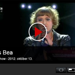 X-Faktor: Lass Bea – első élő adás – videó