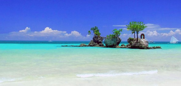 A Fülöp-szigeteken megtalálható Boracay szigete